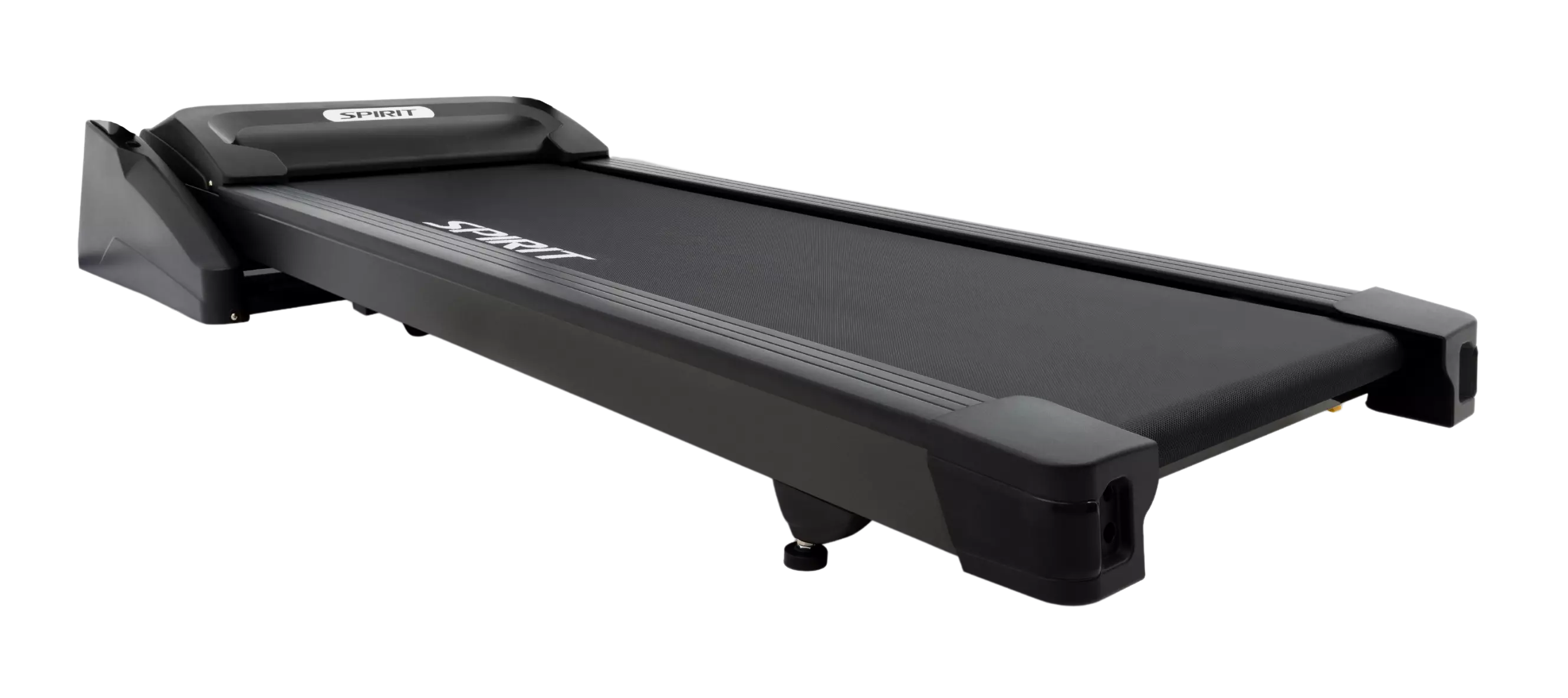 A black treadmill that says spirit on the side - image